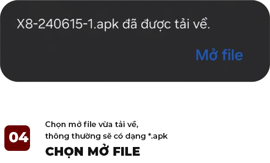 Hướng dẫn tải apk